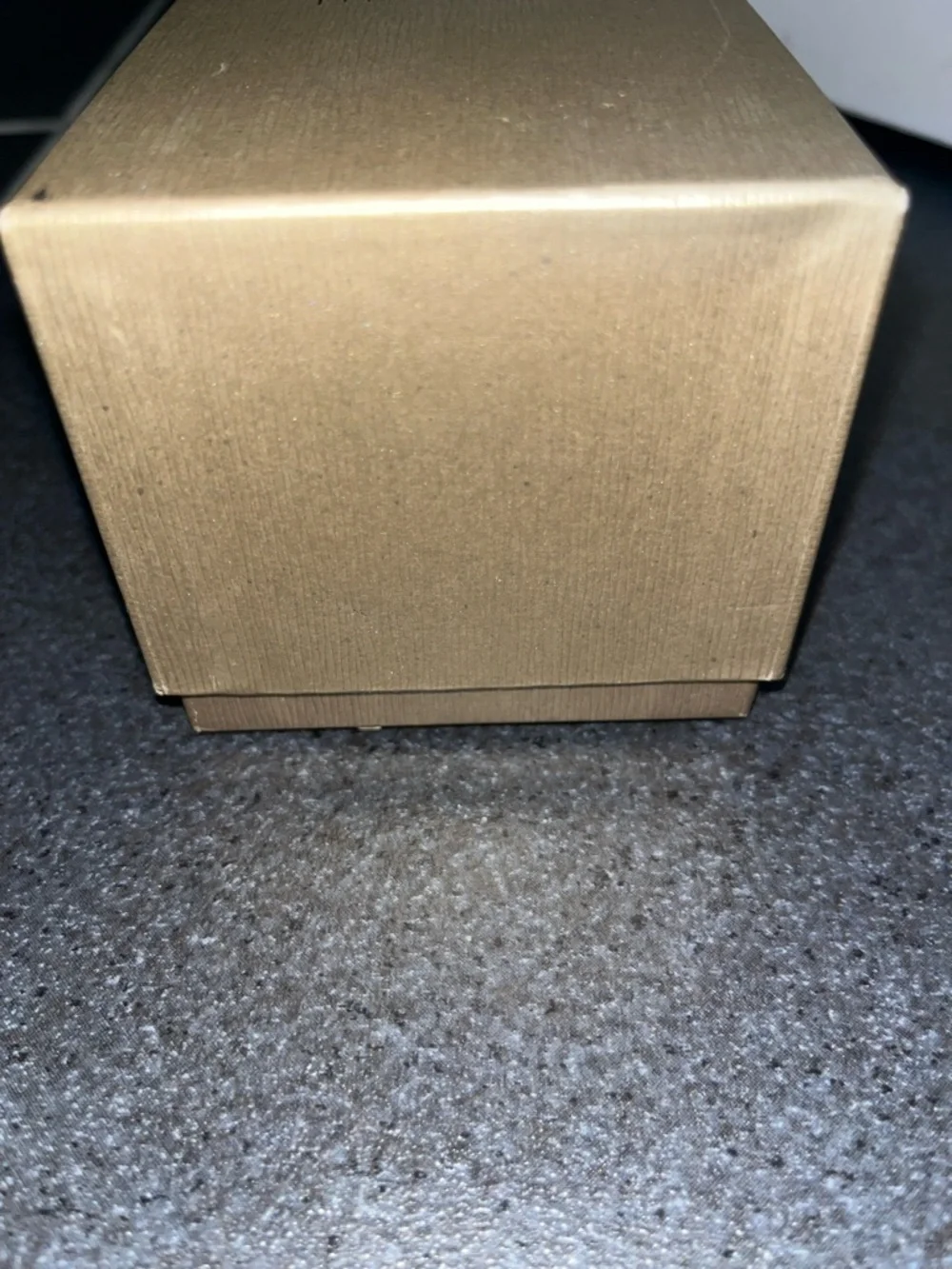Versace Metallic Gold Logo Glasses Box